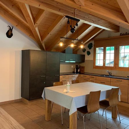 Ferienwohnung Talhaus ラウターブルンネン エクステリア 写真