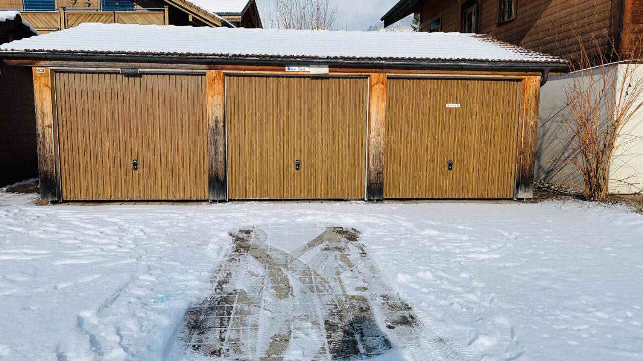 Ferienwohnung Talhaus ラウターブルンネン エクステリア 写真